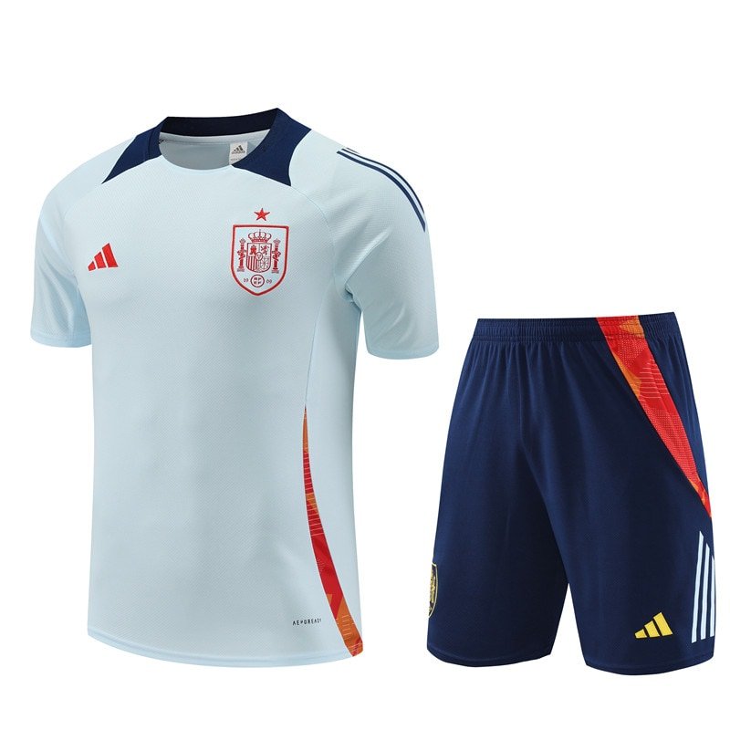 2425 Spain light blue training suit S-XXL