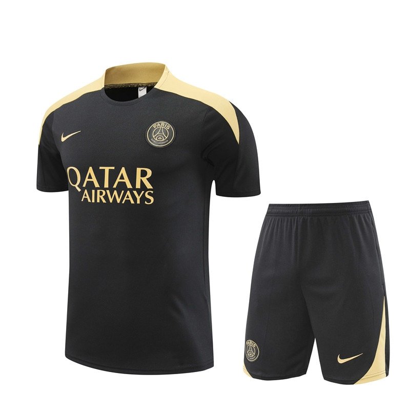 2425 PSG training suit black golden S-XXL