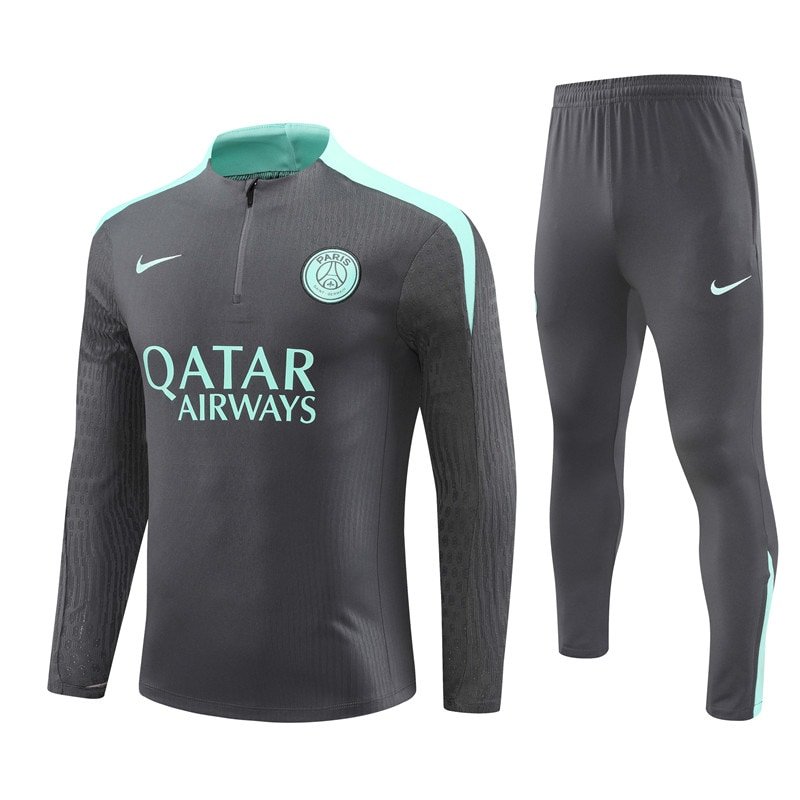 2425 PSG training suit kit deep grey player S-XXL