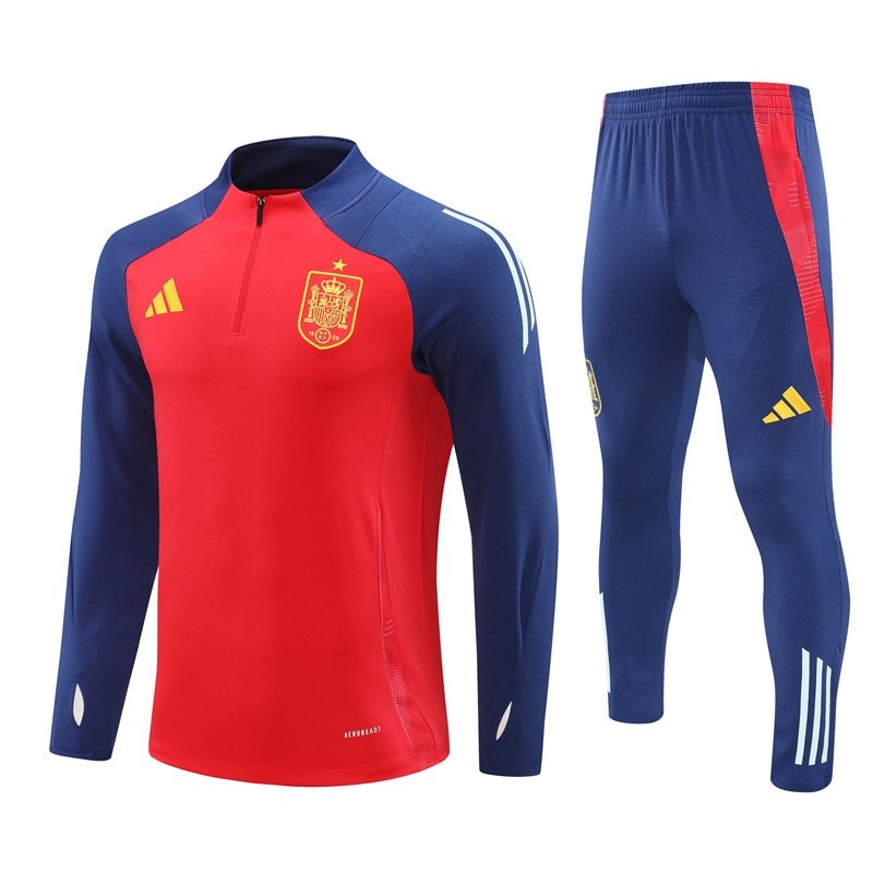 B830 2425 Spain red training suit kit S-XXL