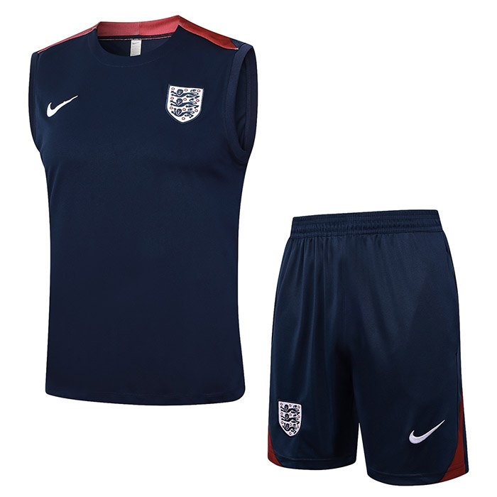 D1084 2425 England training suit deep red vest S-XXL