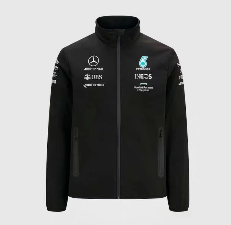 F1 Mercedes Black Jacket S-2XL