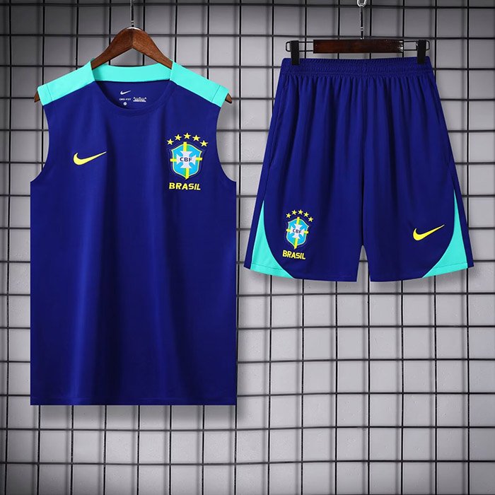 2425 Brazil deep blue kit vest S-2XL