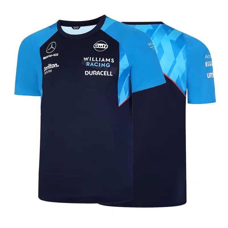 F1 Mercedes Blue with black S-2XL