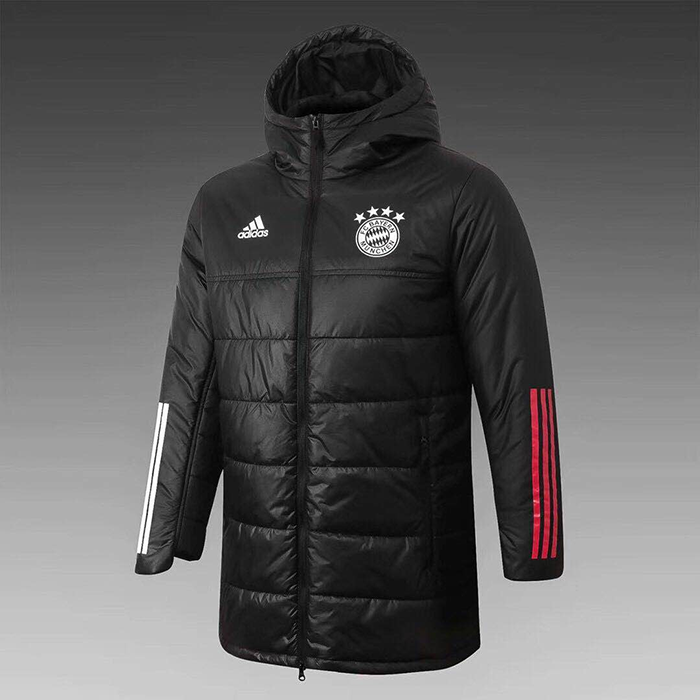 Bayern black and red Cotton Coat S-2XL