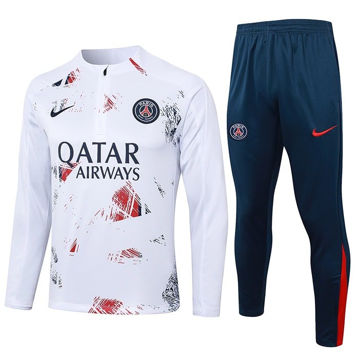 B847 2425 PSG half zipper white kit S-XXL