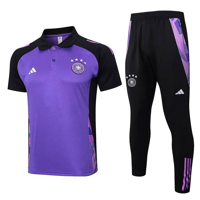 C1092# 2425 Polo Germany purple S-XXL