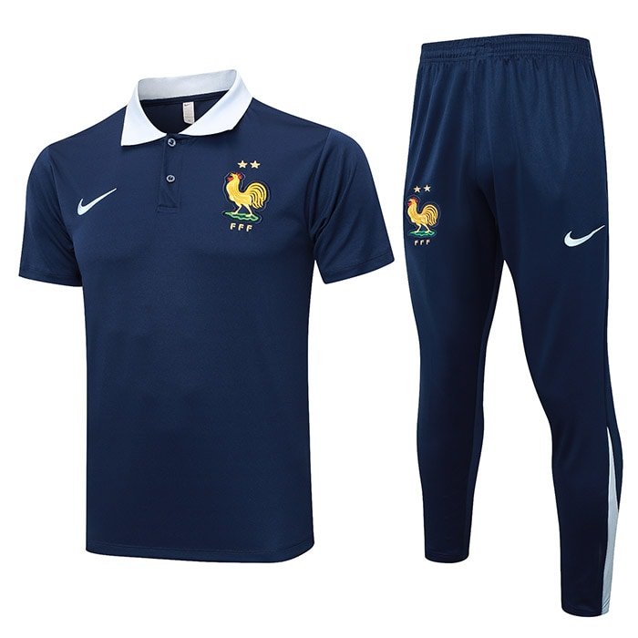 C1093# 2425 Polo France deep blue kit S-XXL