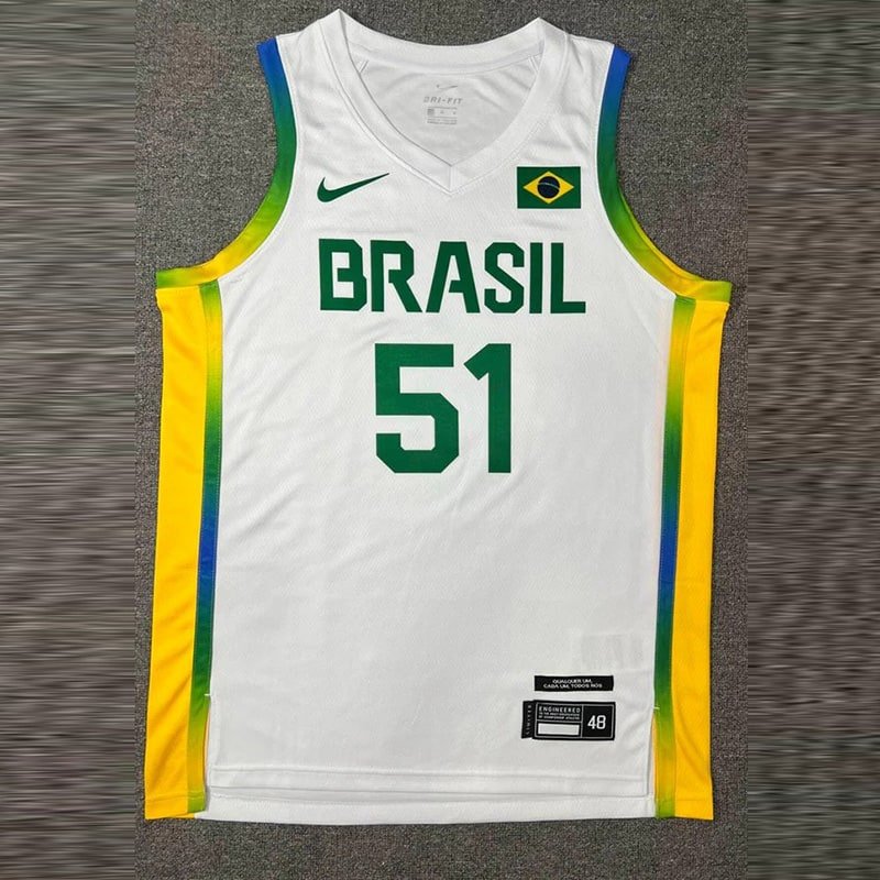 Brazil 2024/25 Basketball White