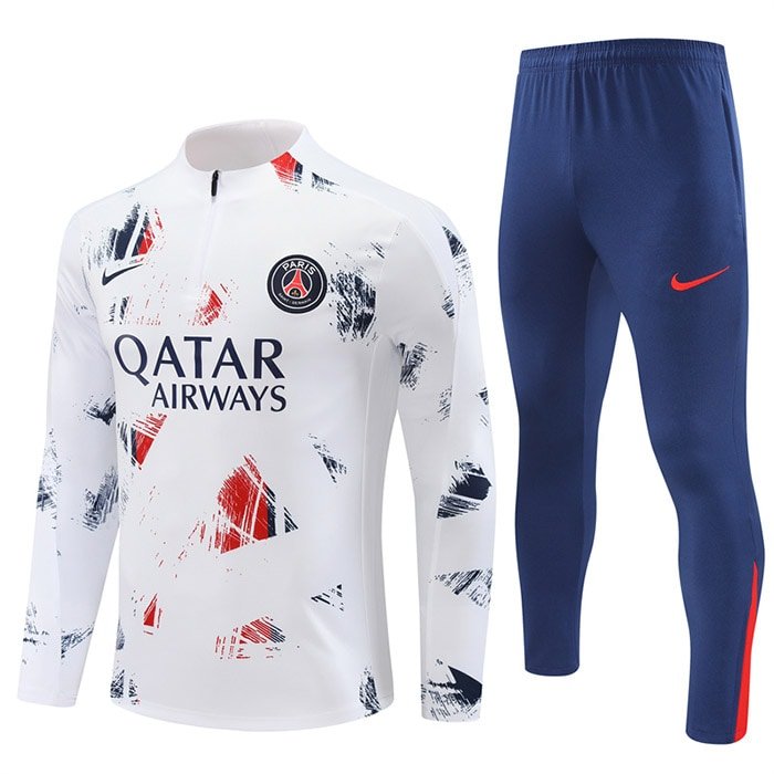 2425 PSG training suit kit white S-XX