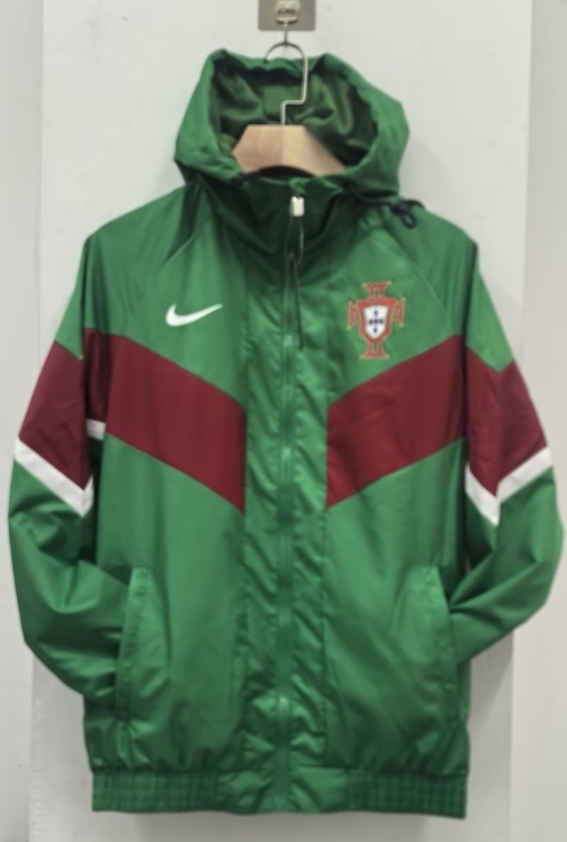 2024/25 Portugal green windbreaker