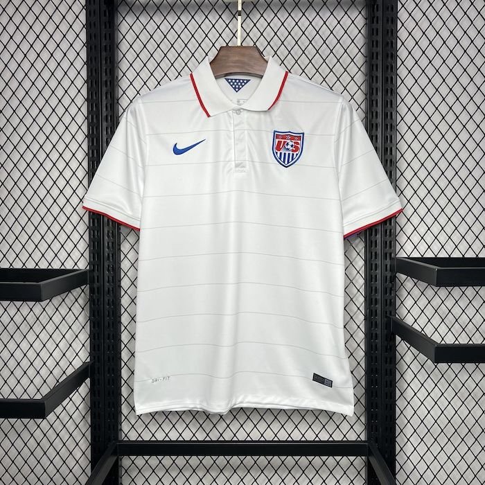 USA 2014 Home Retro Jersey2