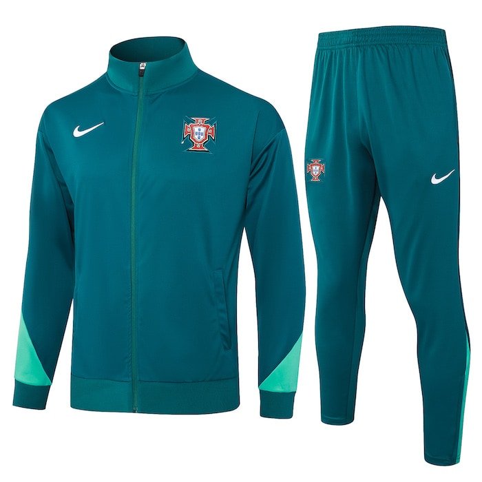 A749 2425 LONG zipper Portugal green kit S-XXL