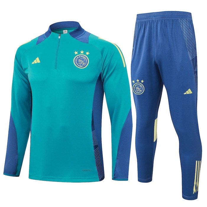 B878 2425 Ajax half zipper green training suit Size S-XXL