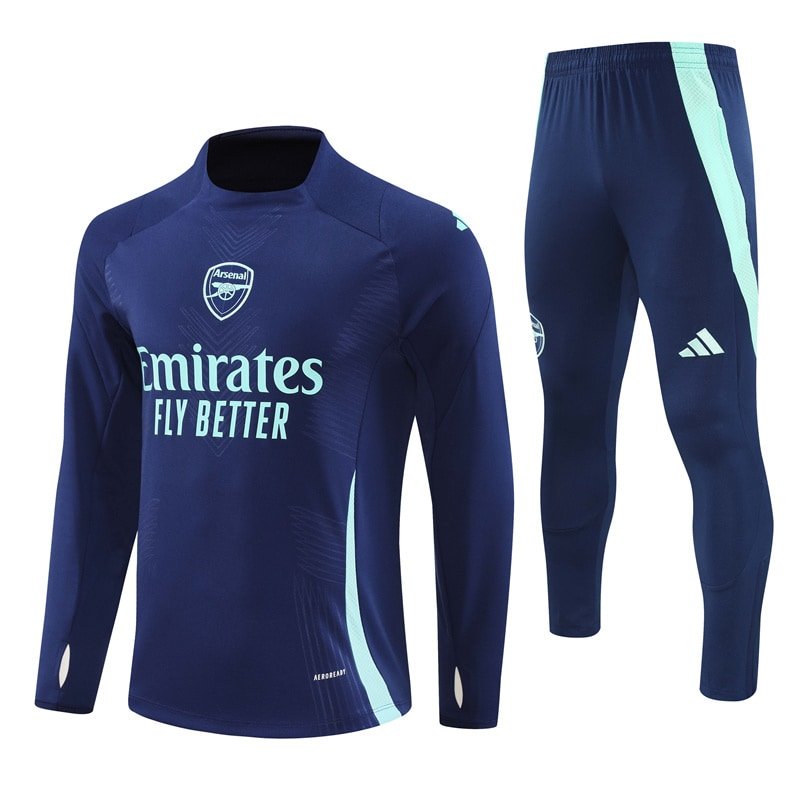 2425 Arsenal training suit diamond blue player S-2XL