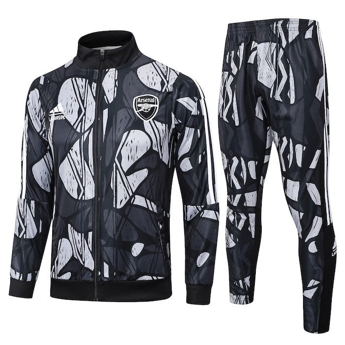 A779 2425 Arsenal long zipper wihite kit S-XXL