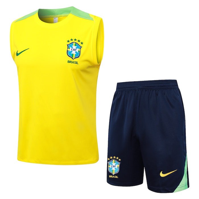 D1151 2425 Brazil yellow kit vest S-2XL