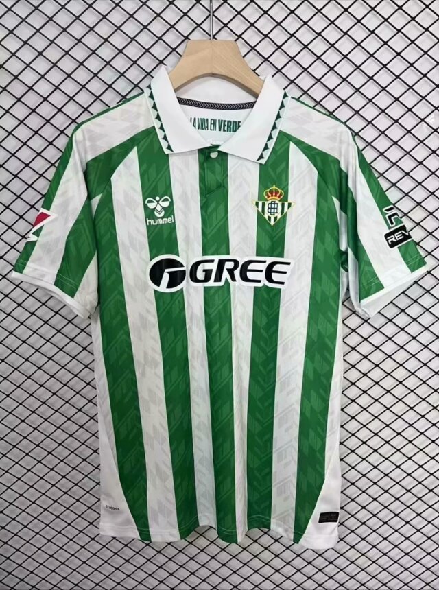 2425 Betis home gree sponsor S-XXL
