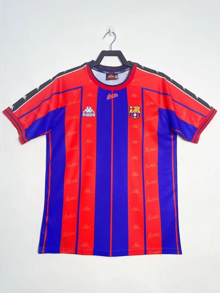 Retro 97∕98 Barcelona home S-XXL
