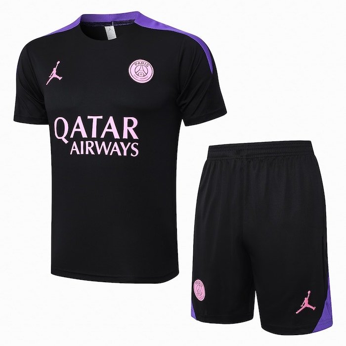D1166 2425 PSG training suit purple black S-XXL