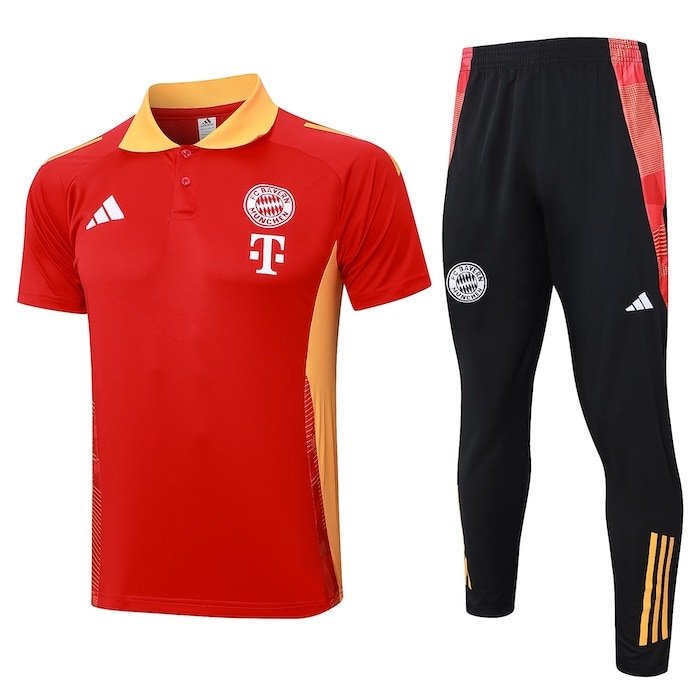 C1127# 2425 Polo Bayern red kit S-XXL