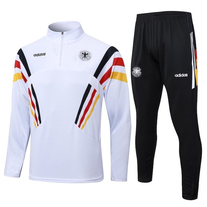 B913# 2425 half zipper Germany white S-XXL