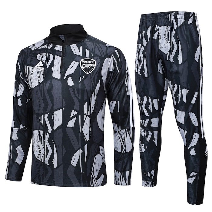 B907 2425 half zipper Arsenal grey white kit S-2XL