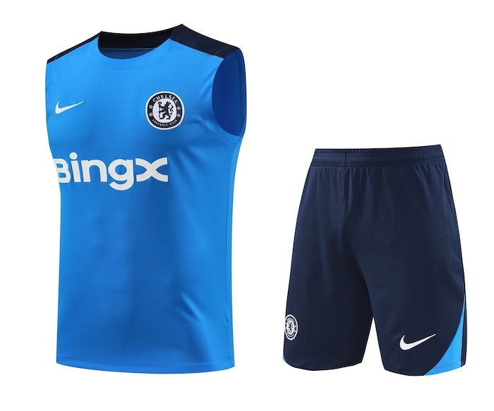 2425 Chelsea short sleeve blue kit vest S-XXL