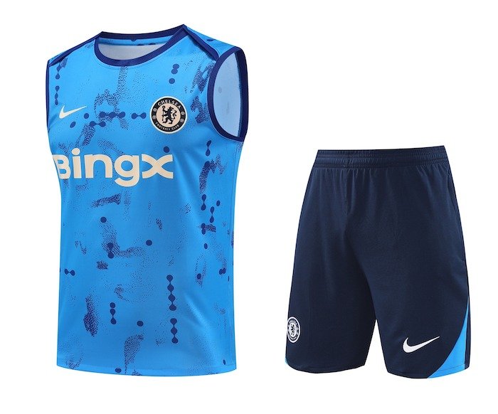 2425 Chelsea short sleeve blue kit vest S-XXL1