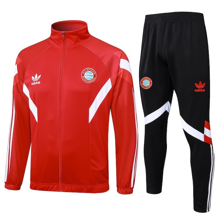 A804 2425 Bayern long zipper red kit S-XXL