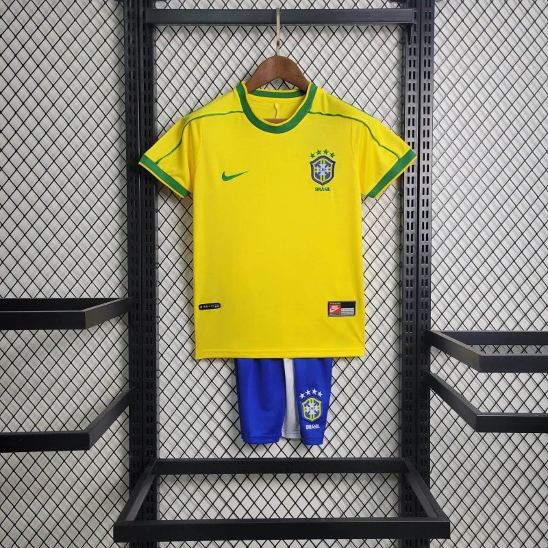 Retro Kids-1998 Brazil Home SIZE 16-28