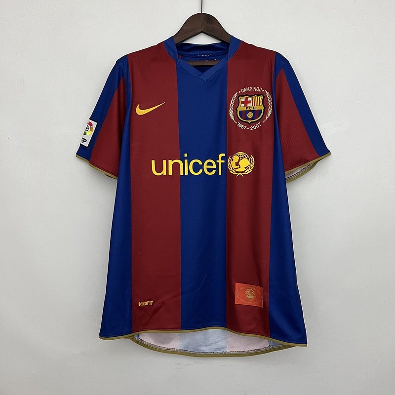 2007/08 Retro Barcelona home S-XXL