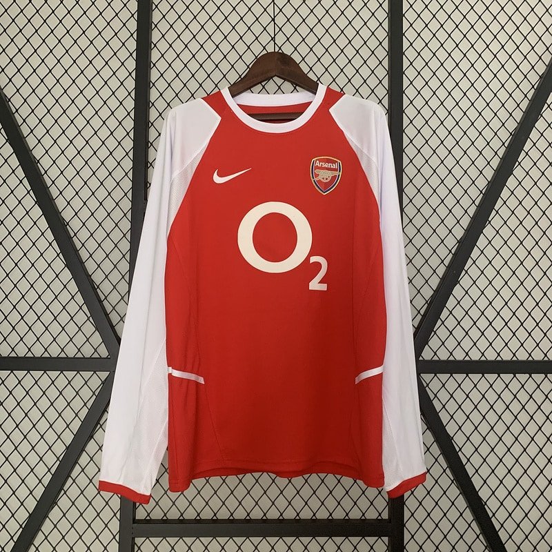 2002/03 Retro Arsenal home long sleeve S-XXL