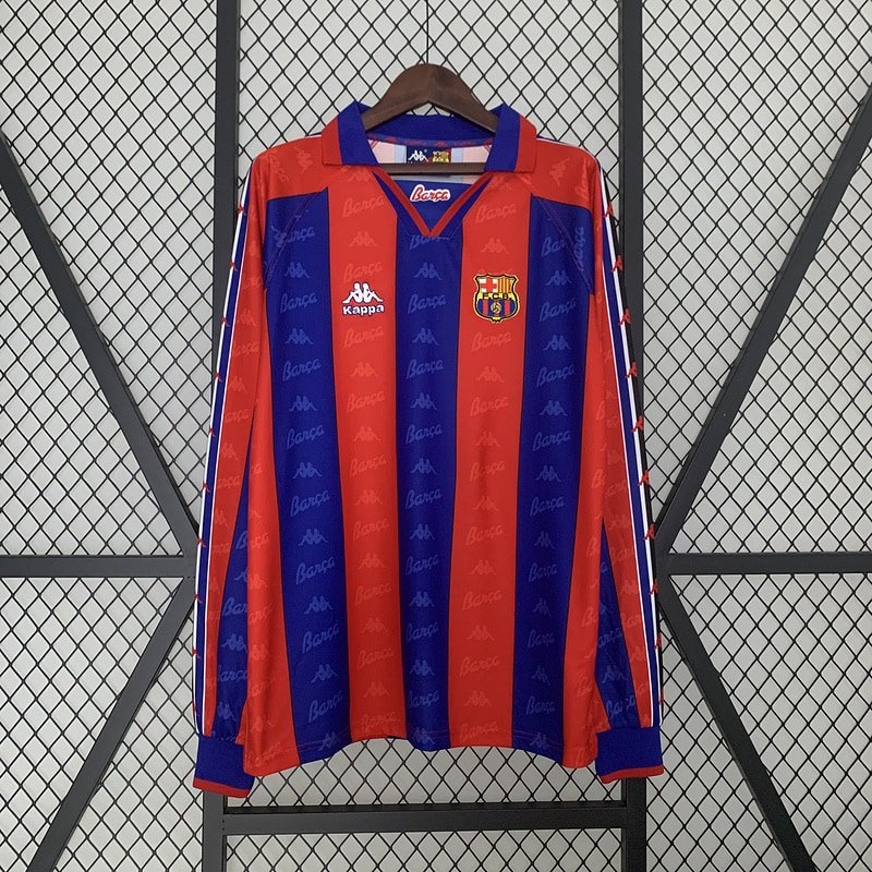 1995∕97 Retro Barcelona long sleeve home S-XXL