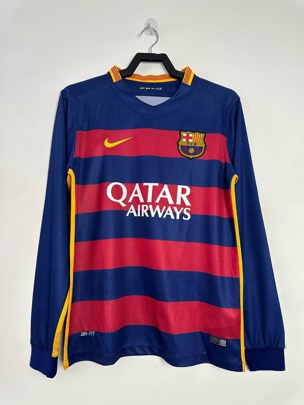 Retro Barcelona 15/16 Home long sleeve S-XXL