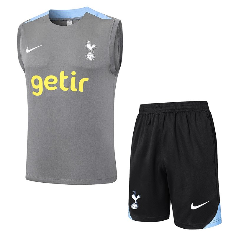 D1122 2425 Tottenham Hotspur vest grey kit S-XXL