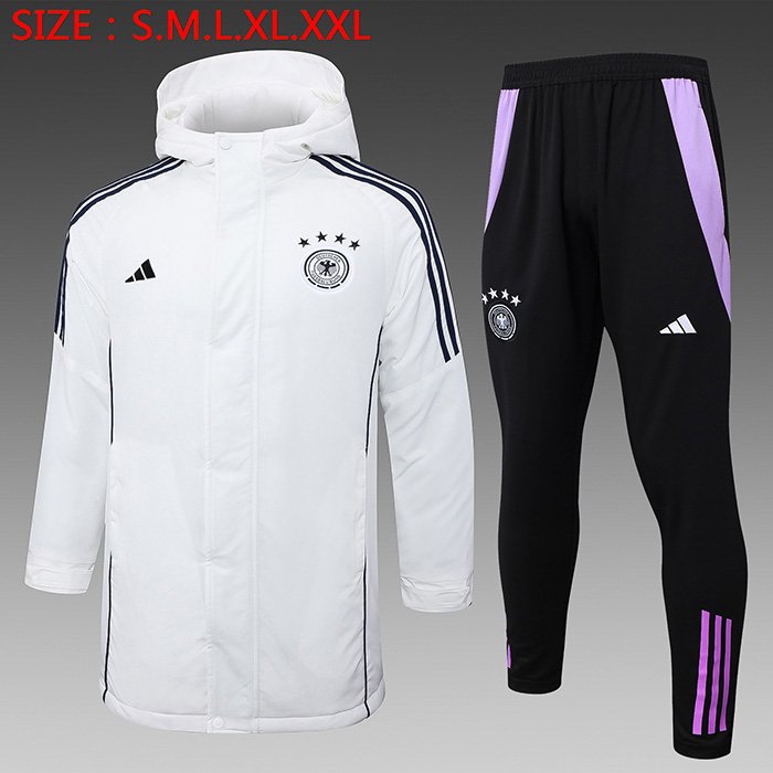 Germany 23/24 WHITE Cotton S-2XL