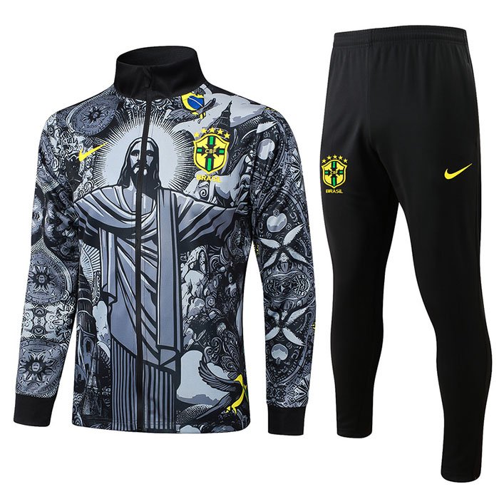A808 2425 Brazil long zipper black kit S-2XL