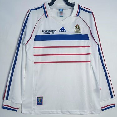 1998 Retro France away long sleeve S-XXL