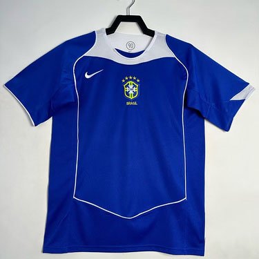 Brazil 2004 Away Retro Jersey
