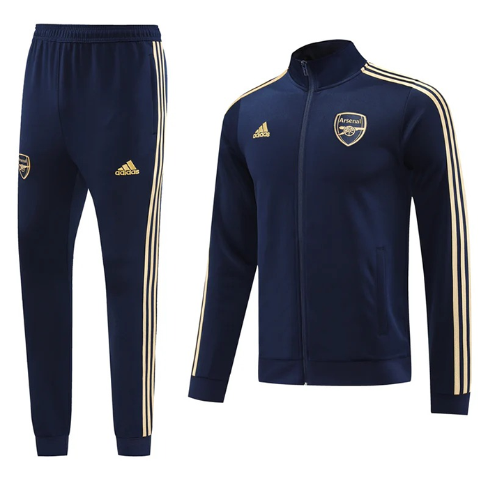 long zipper Arsenal blue S-XXL