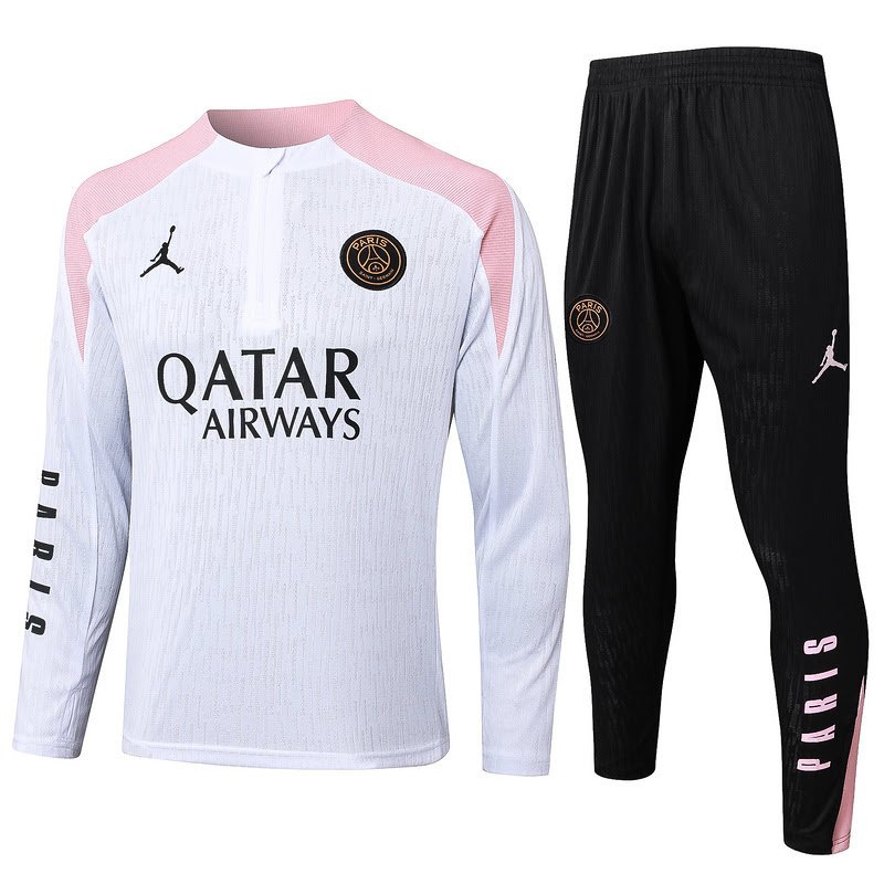 B968 2425 half zipper paris white kit S-2XL