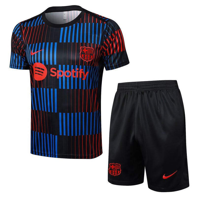 D1223 2425 Barcelona black kit S-2XL