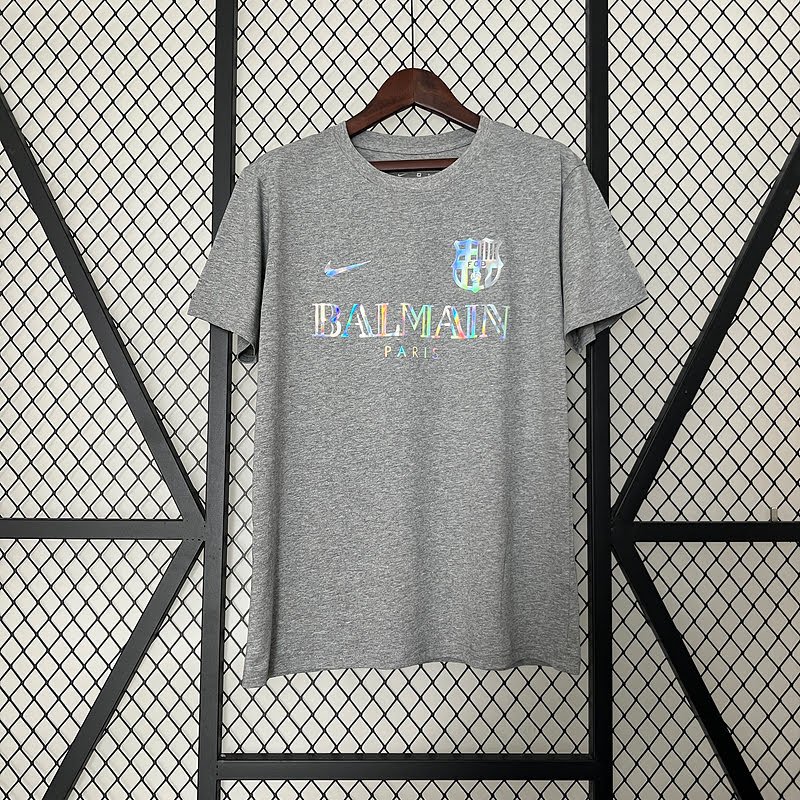 24/25 Barcelona gray Casual Shirts S-XXL