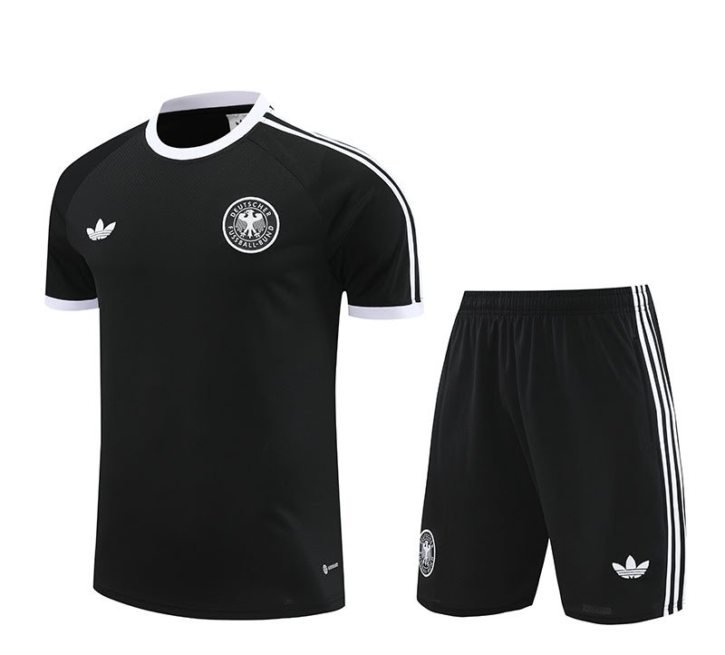 2425 Germany training suit blackS-XXL