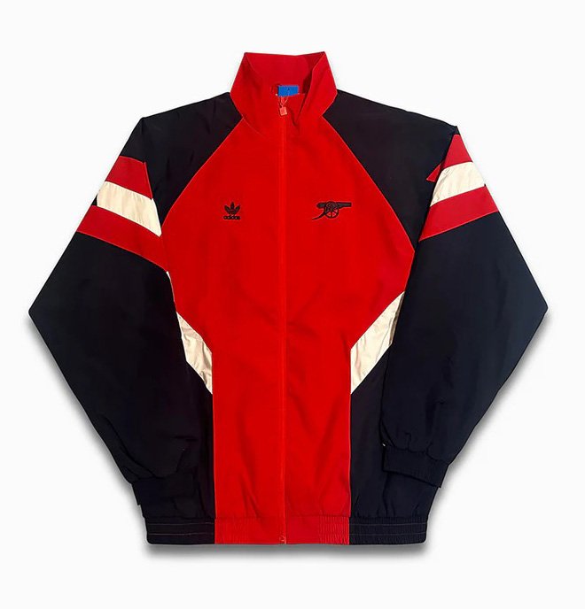 2425 Arsenal windbreaker red and black S-XXL