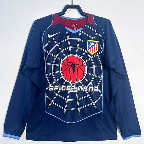Retro Long sleeve Atletico Madrid 04∕05 away S-XXL