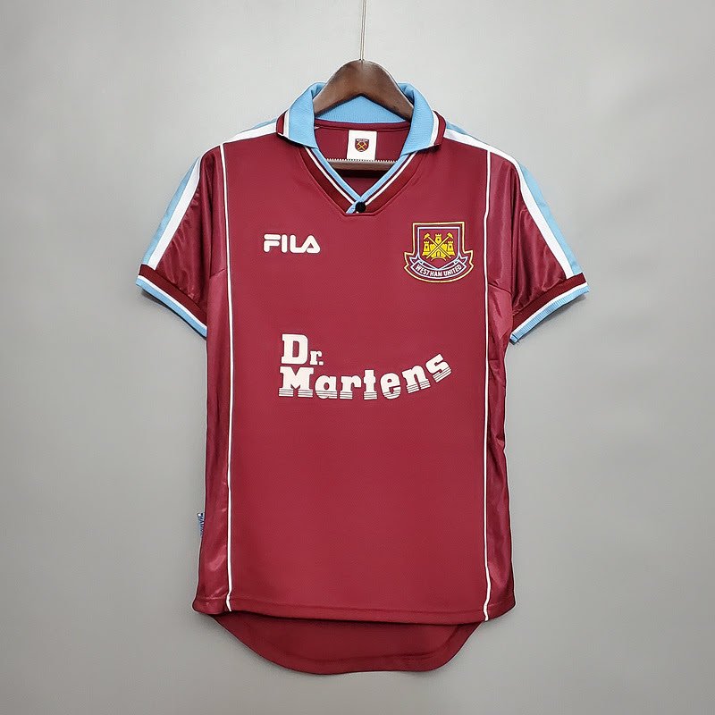 Retro 1999-01 West Ham home S-XXL