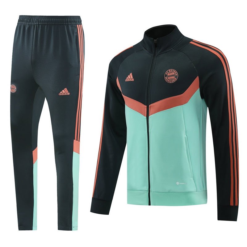 2425 Bayern long zipper grem with black kit S-XXL