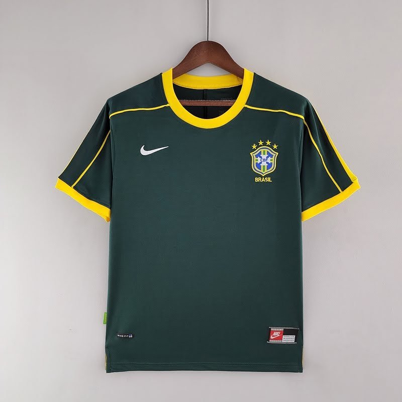 1998 retro Brazil goalkeeper green 2-XXL